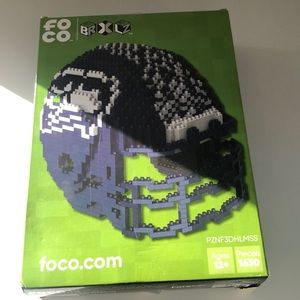 NFL Seahawks helmet foco bricks